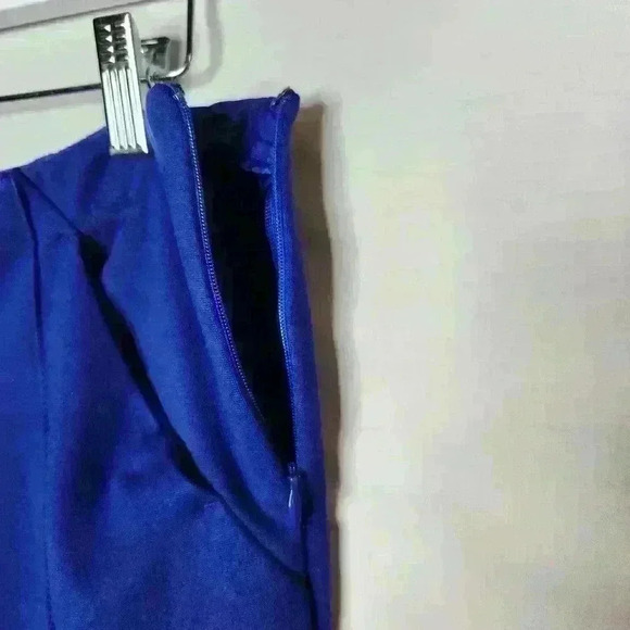 I.N.C international concepts royal blue ponte pants size 6 - Picture 4 of 5